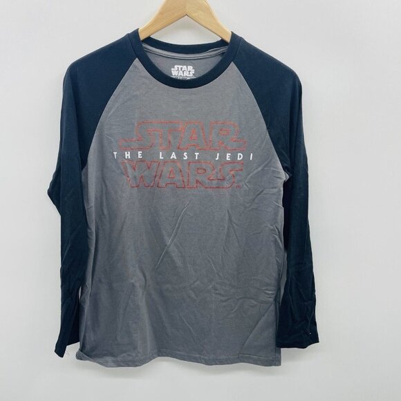 Mad Engine Star Wars The Last Jedi Youth XL Graphic Printed Baseball Tee 2246 - Picture 1 of 4
